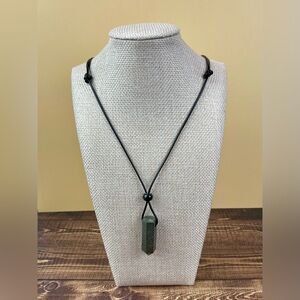 Shadow Point Minimalist Pendant Necklace